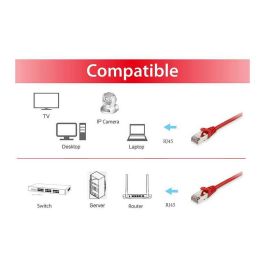 Equip Cable Red Cat.6A S/FTP Latiguillo RJ45 26AWG LSZH Doble Blindaje Cobre