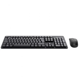 Trust Combo Teclado + Ratón Tkm-360 Inalámbrico 1000Ppp Silencioso Negro