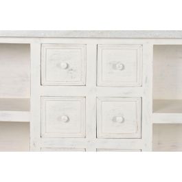 Mueble Auxiliar Home ESPRIT Blanco 168 x 76 x 92 cm