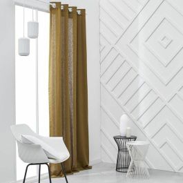 Today TOD1694780766126 Cortina con ojales 100% Algodón 140x240cm Bronce