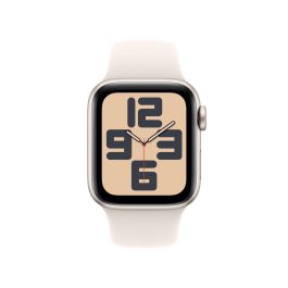 Apple Apple Watch SE GPS 40mm Caja Aluminio Blanco Estrella Correa Deportiva Blanco Estrella S/M MXEF3QL/A