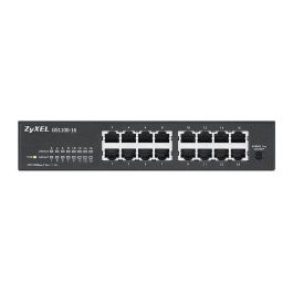 Zyxel GS1100-16 EU0103F Switch No Administrado Gigabit Ethernet 16 Puertos Montaje Rack Fuente Alimentación Incluida