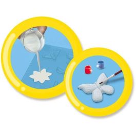 Ses Creative SES01131 Moldear y Pintar - Mariposa y Purpurina - Kit de Arte con Molde Grande, 6 Pinturas, Pincel, Purpurina y Escayola Ses Creative SES01131 Moldear y Pintar - Mariposa y Purpurina - Kit de Arte con Molde Grande, 6 Pinturas, Pincel, Purpurina y Escayola