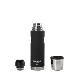 Termo de acero inoxidable Thermosport 500 ml - Negro (6 Unidades) Termo de acero inoxidable Thermosport 500 ml - Negro (6 Unidades)