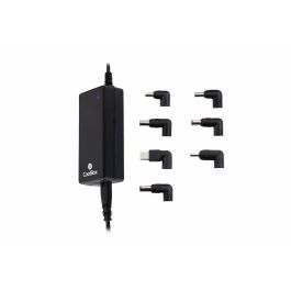 Coolbox Adaptador Cargador Universal 90W para Portátiles con 14 Puntas y Puerto USB 2.1A, Compatible con Múltiples Marcas