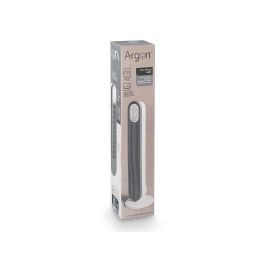 Argon Ventilador Torre Giratoria 45W Blanco Gris 22x78x22cm 3 Velocidades Oscilación 90°