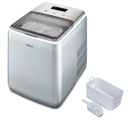 Máquina para fabricar cubitos de hielo MEDION (tamaño de cubitos de hielo pequeño y grande, tanque de agua de 2,6 litros, tiempo de producción corto aprox. 10 Precio: 175.49999962. SKU: B172EYDN4M