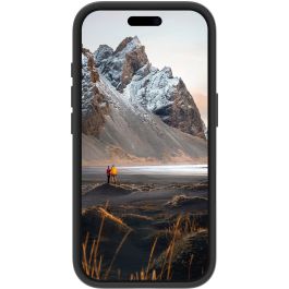 dbramante1928 Funda Iceland Ultra D3O MS Kick para iPhone 16/15, 6.1", Negro, Protección contra caídas 4m, MagSafe, Soporte