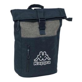Mochila para Portátil Kappa Dark navy Gris Azul marino 28 x 42 x 13 cm Mochila para Portátil Kappa Dark navy Gris Azul marino 28 x 42 x 13 cm