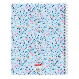 Libreta Vicky Martín Berrocal Paraíso Azul Rosa A4 120 Hojas