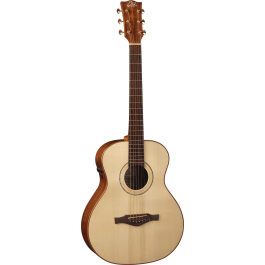 Eko Guitarra Acústica Travel Marcopolo A/E - Natural (Con Funda)