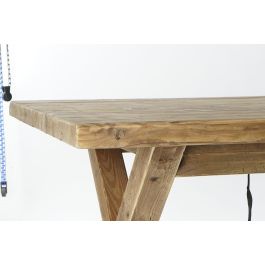 Mesa Comedor Alpino DKD Home Decor Natural 100 x 76 x 220 cm