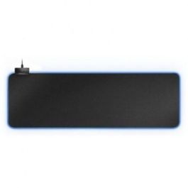 Mars Gaming MMPRGB2 Alfombrilla Gaming XXL RGB LED, HUB 2x USB 2.0, Superficie Nanotextil, Base Caucho, 800x300x4mm