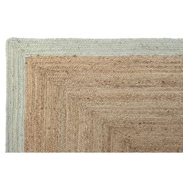 DKD Home Decor Alfombra Grein Scandi Marron Claro Verde Jade 230 x 160 cm