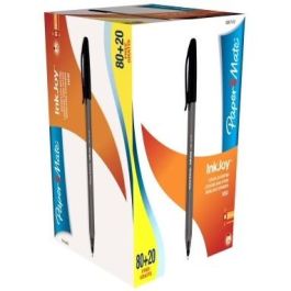 Paper Mate Bolígrafo Inkjoy 100 Cap Triangular Negro Caja 100 Ud Precio: 28.49999999. SKU: S8414869