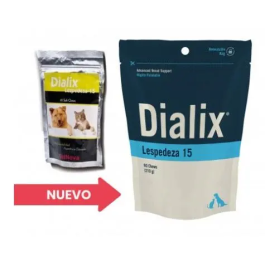Vetnova Dialix Lespedeza 15 - 60 Chews para Soporte Renal en Perros y Gatos con Enfermedad Crónica Precio: 43.9499995. SKU: B1K22Z9J75