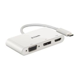 D-Link Hub Adaptador USB-C a HDMI/DisplayPort/VGA 4K Multi-Stream para 3 Monitores Simultáneos, Compatible Thunderbolt 3, Portátil Precio: 44.5900004. SKU: S0227546