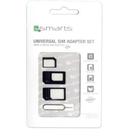 4smarts Set de Adaptadores Universal SIM 3 Unidades Precio: 12.50000059. SKU: B1B5ZZ4J2J