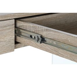 DKD Home Decor Green house 21 Consola 120x40x76 cm Cristal y MDF Natural Transparente