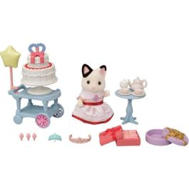 La niña con dos gatos y su bocadillo de cumpleaños - Familias Sylvania - 5646 - de 3 años La niña con dos gatos y su bocadillo de cumpleaños - Familias Sylvania - 5646 - de 3 años
