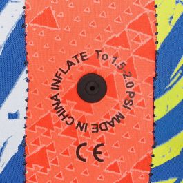 Balón de Voleibol Aktive Neo Splash Amarillo Azul Naranja Neopreno (24 Unidades)