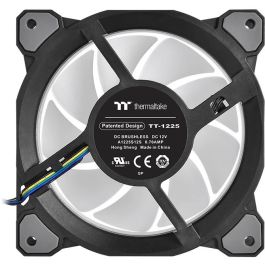 Thermaltake Riing Quad 12 RGB Radiator Fan TT Premium Edition Negro 120mm 3 Pack 500-1500 RPM