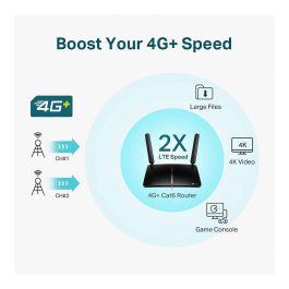 TP-Link Archer MR600 AC1200 4G LTE Advanced Cat6 Gigabit Router