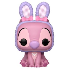 FUNKO Figura POP Disney Stitch Angel Conejo de Pascua de vinilo 9cm