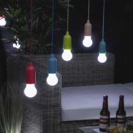 Bombilla LED Portátil con Cordón Bulby InnovaGoods Bombilla LED Portátil con Cordón Bulby InnovaGoods