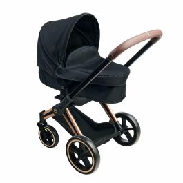 COROLLE COR4063013141876 Cochecito Cybex 3 en 1 Negro para muñecas bebé de 36 y 42 cm - a partir de 3 años