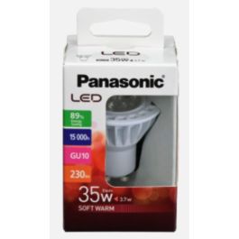 Panasonic-Panalight LDRHV4L27WG104EP Lámpara LED Dicroica GU10 3,7W 2700K 38º CRI80 Panasonic-Panalight LDRHV4L27WG104EP Lámpara LED Dicroica GU10 3,7W 2700K 38º CRI80