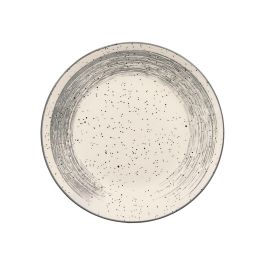 Vessia Plato Postre Cerámico Patinado Gris 19,5 cm (Set de 36)