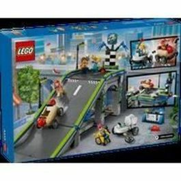 LEGO 60460 City Zero Limits: Race Car Ramp - Juego de Construcción para Niños +6 Años