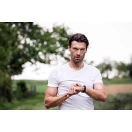 Beurer AS-99 Sensor de Actividad Física con Bluetooth y Monitor de Frecuencia Cardíaca, Notificaciones, Compatible con HealthManager