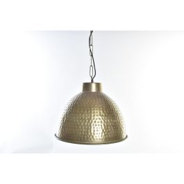 DKD Home Decor Lámpara de Techo Estilo Loft Dorada de Metal, Casquillo E27, 50W, 41x41x34 cm