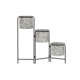 Macetero Urban DKD Home Decor Gris 25 x 81 x 82 cm Macetero Urban DKD Home Decor Gris 25 x 81 x 82 cm