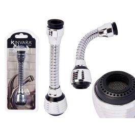 Acople Grifo Kinvara Fregadero 9.2x23x4 cm, Metal/Plástico, Plata/Negro (24 Unidades) Precio: 36.58999949. SKU: B12CRYYAQP