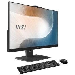 MSI AIO MODERN AM242P 12M-816ES. 23.8" IPS FHD 16:9 (1920x1080). i7-1260P. INTEL IRIS XE GRAPHICS. SO-DIMM DDR4 16GB (8GB*2). SSD 512GB. SIN S.O. NEGRO.