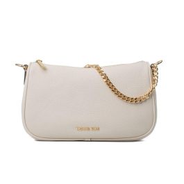 Bolso Bandolera Michael Kors Carmela Beige 27 x 17 x 8 cm Bolso Bandolera Michael Kors Carmela Beige 27 x 17 x 8 cm