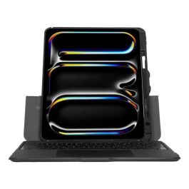 Targus VersaVu Teclado Funda con Trackpad, Retroiluminación y Protección contra Caídas para iPad Pro 13" (M4) Español Bluetooth Negro