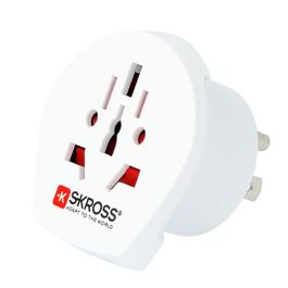Skross Adaptador Mundial a Estados Unidos 1500221-e para Equipos con Enchufes de 2 y 3 Polos Diseñado en Suiza