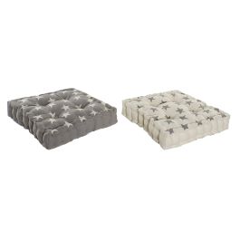 Cojin Suelo Scandi DKD Home Decor Beige Marron 8 x 49 x 40 cm (4 Unidades) Cojin Suelo Scandi DKD Home Decor Beige Marron 8 x 49 x 40 cm (4 Unidades)