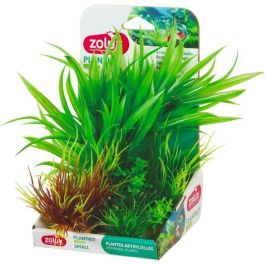 Zolux ZOL3336023522418 Plantas Artificiales para Acuario Plantkit - Pack de 3, Talla S