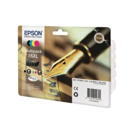 Cartucho Inkjet Epson T163640 Nº16Xl Wf-2010W/2510Wf/2520Nf/2530Wf/2540Wf Multipack Precio: 101.68999962. SKU: S7732729