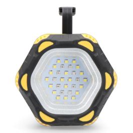 Linterna de mano led recargable 3 puntos de luz