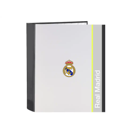 Carpeta de anillas Real Madrid C.F. Blanco A4 27 x 33 x 6 cm Precio: 10.50000006. SKU: B19FY3WRLM