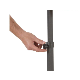 Rocada Expositor magnético suelo rotativo 360 Din A3 altura ajustable