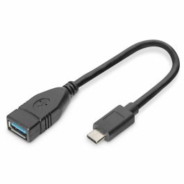 Adaptador USB-C OTG Digitus AK-300315-001-S Negro 15 cm Precio: 7.79000057. SKU: B129J9BFDZ