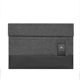 Rivacase 8802 Funda MacBook Pro 13.3" / MacBook Air 13 / iPad Pro 12.9 Poliéster/PU Negro para Portátil y Tablet