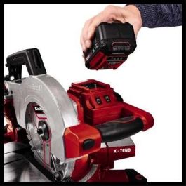 Einhell TE-MS 18/210 Li Solo Sierra Ingletadora a Batería, Disco 21 cm, 3000 RPM, Ión de Litio